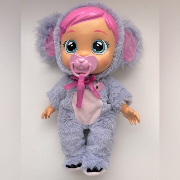 Cry Babies Koali Feel Better Doll with pacifier - Picture 1 of 10